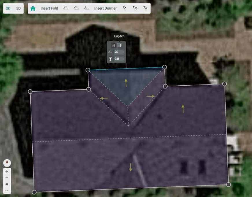 right-clicking in SmartRoof allows you to "unpitch" unessessary roof planes